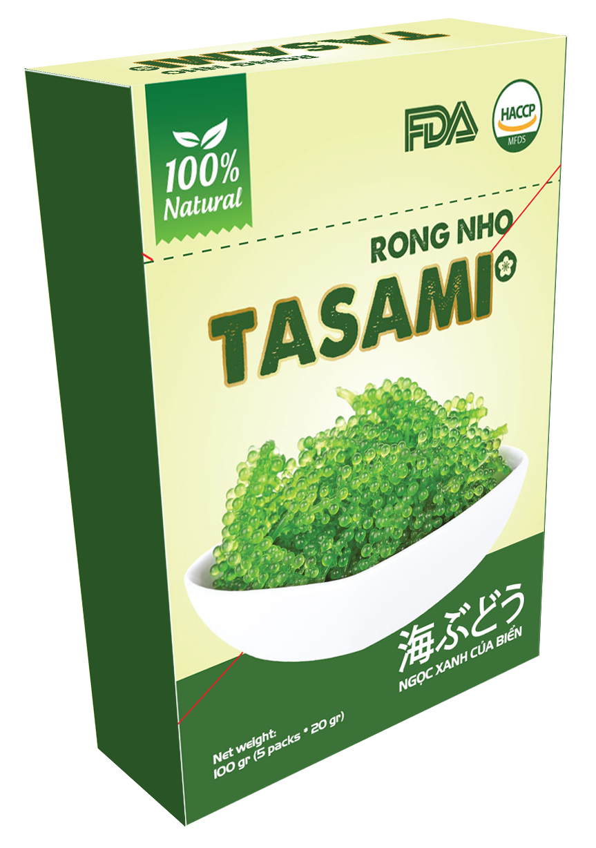 Rong Nho Tasami - Hộp 100gr
