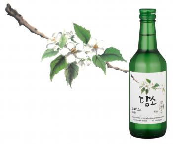 Rượu Soju Hàn Quốc Damso Truyền Thống 360 ml