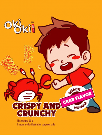 SNACK MÌ GIÒN OKI OKI HƯƠNG GẠCH CUA