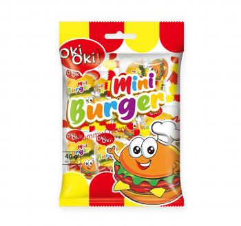 Kẹo dẻo mini burger OKI OKI 40g