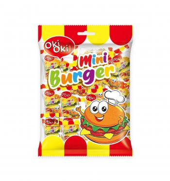 Kẹo dẻo mini burger OKI OKI 120g