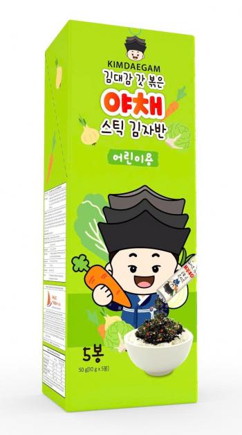 Rong biển trộn rau củ cho bé KIMDAEGAM 50g