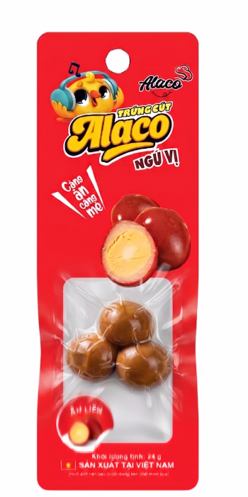 Trứng cút ngũ vị ALACO 24g