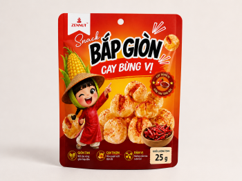 Snack Bắp Giòn Cay Bùng Vị 25g